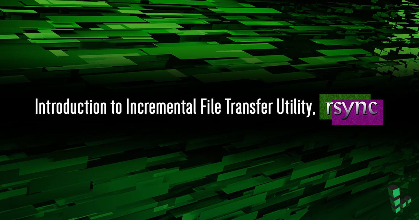 Introduction to rsync